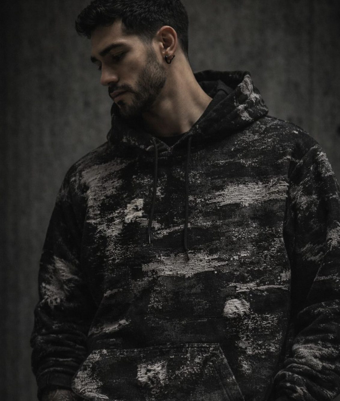 Hoodie Black Hoodie Negro o Azul